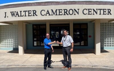 REPRESENTATIVE KAIALI’I KAHELE VISITS THE CAMERON CENTER